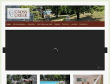 Tablet Screenshot of crosscreekaptstn.com